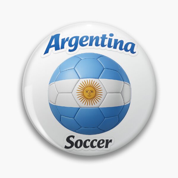 Item preview, Argentina Soccer Fan Sunburst Graphic designed and sold by Trionda_Shop.
