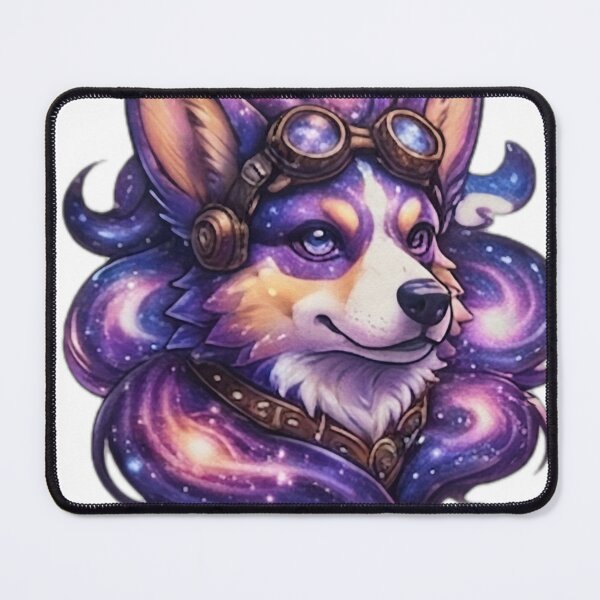 Item preview, Galaxy Corgi Dog designed and sold by DailyDoodlesBySumbul.