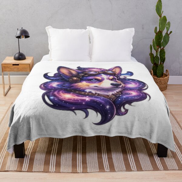 Item preview, Galaxy Corgi Dog designed and sold by DailyDoodlesBySumbul.