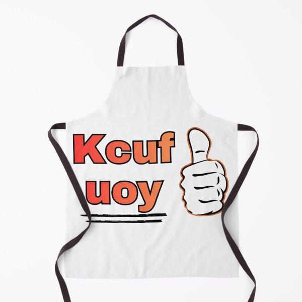Item preview, Kcuf Uoy Funny Reversed Text SVG | Adult Humor SVG | Sarcastic Quote PNG | Cricut Cut File | Printable Design | T-Shirt Design designed and sold by UrbanEchoHub.