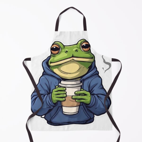 Item preview, Frog Coffee Mood designed and sold by VelvetDoods.