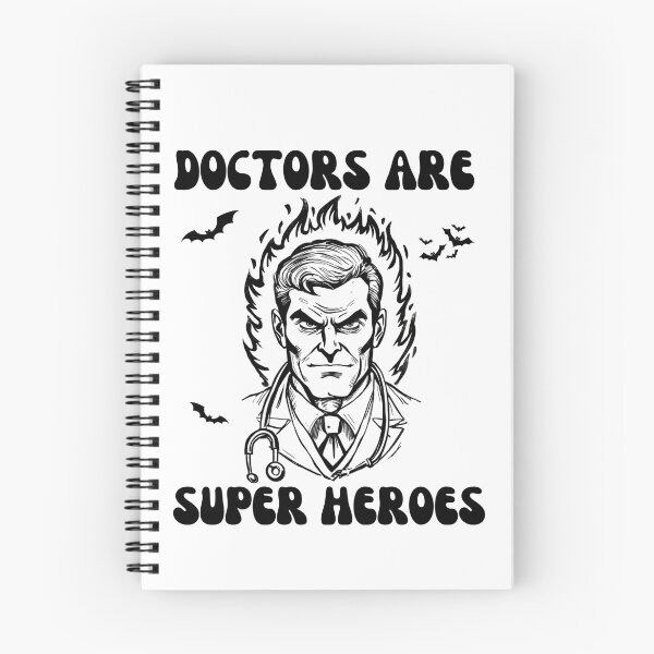 Item preview, Doctors Are Superheroes Vintage Comic Flame Design designed and sold by Pablo70 Store.