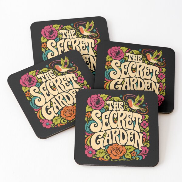 Item preview, The Secret Garden Retro 70s Psychedelic Floral Groovy Design designed and sold by Fenay Designs.