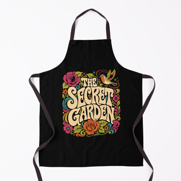 Item preview, The Secret Garden Retro 70s Psychedelic Floral Groovy Design designed and sold by Fenay Designs.