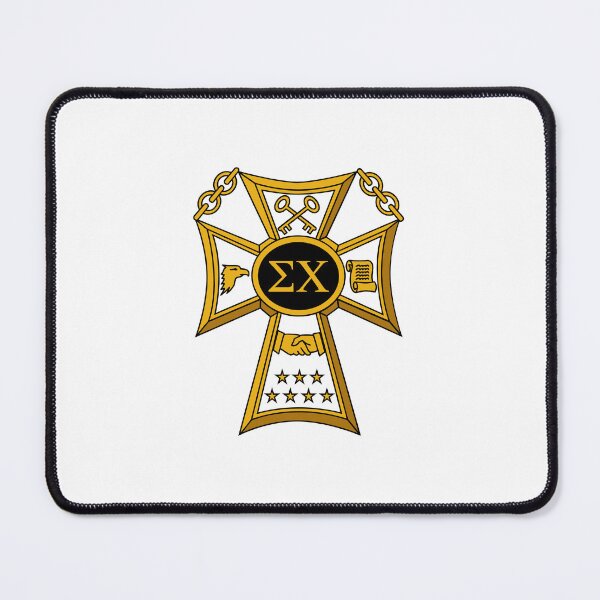 Item preview, Sigma Chi Fraternity Gold Badge Emblem designed and sold by leilaka23.