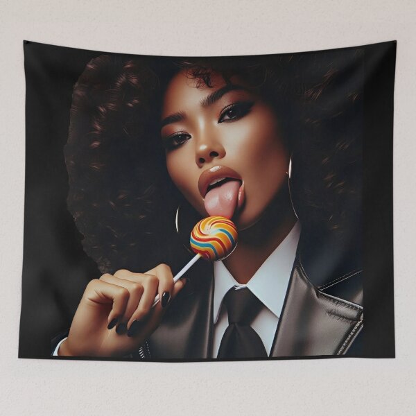 Item preview, Crime Queen Tastes Rainbow Lollipop designed and sold by Voodoo Store Paranormal Collections.