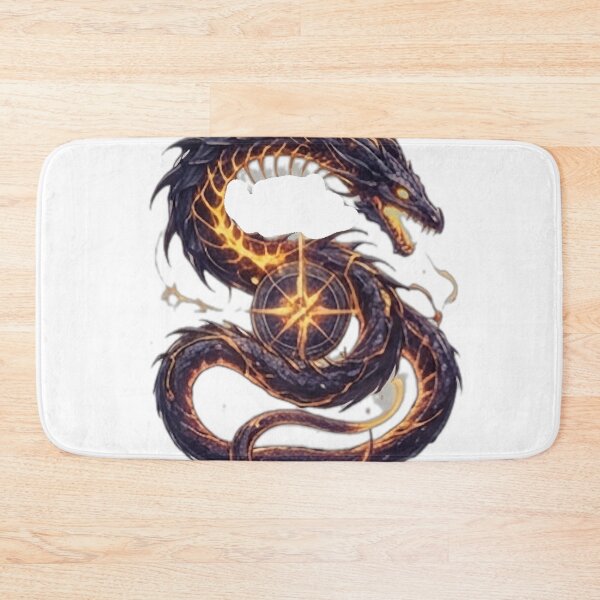Item preview, Mystic Fire Serpent Dragon designed and sold by DailyDoodlesBySumbul.