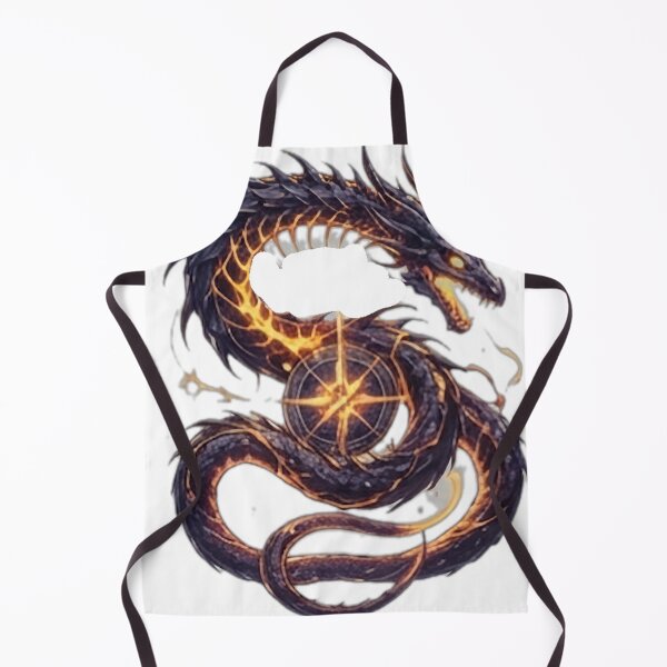 Item preview, Mystic Fire Serpent Dragon designed and sold by DailyDoodlesBySumbul.