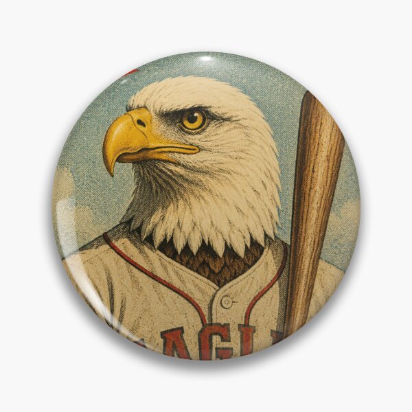 Item preview, Retro American Eagle Baseball designed and sold by Piising.