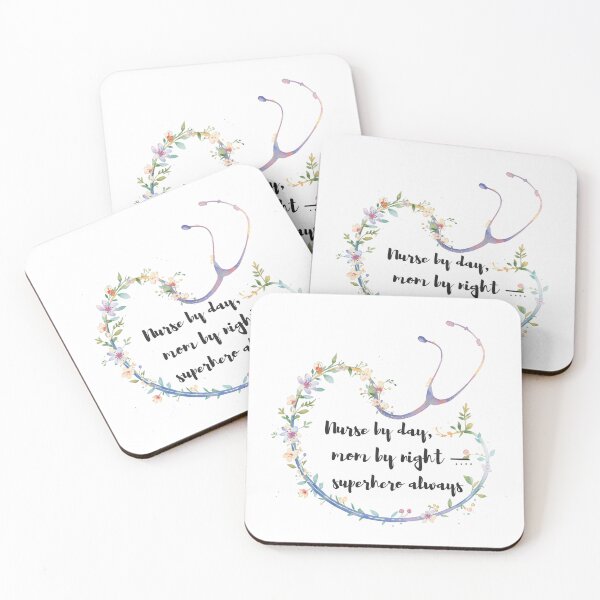 Item preview, Nurse By Day Mom By Night Superhero Always designed and sold by CozyMomDesign.