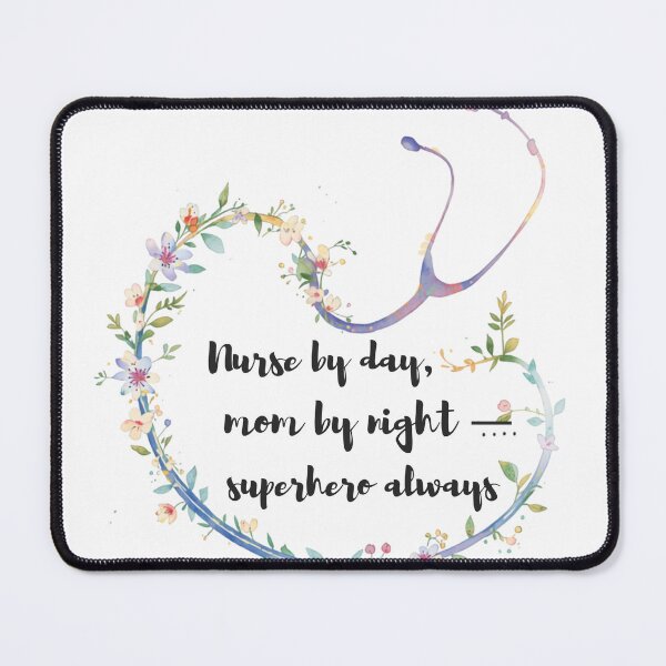 Item preview, Nurse By Day Mom By Night Superhero Always designed and sold by CozyMomDesign.