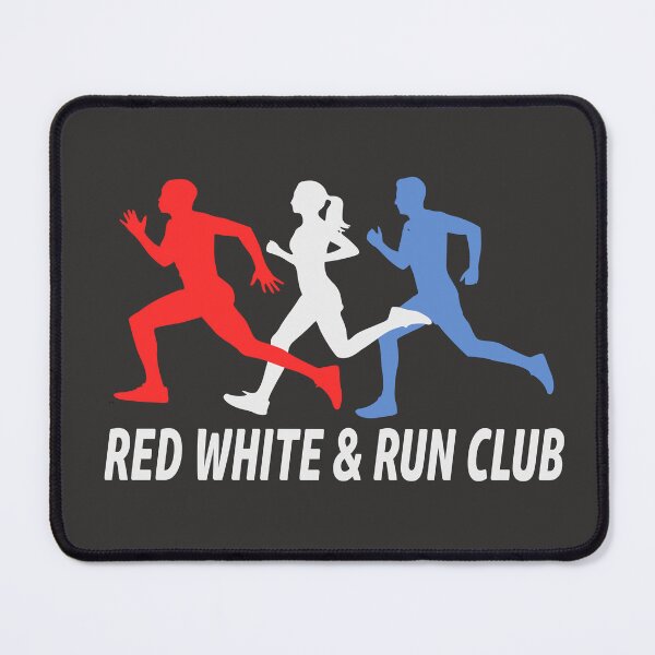Item preview, Red White & Run Club Patriotic Fourth of July Runner designed and sold by Colorfulman.