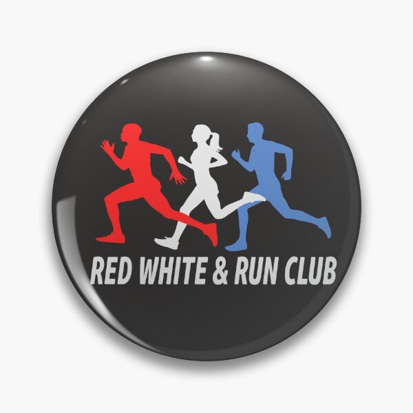 Item preview, Red White & Run Club Patriotic Fourth of July Runner  designed and sold by Colorfulman.
