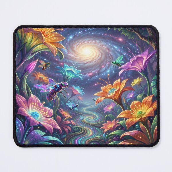 Item preview, Cosmic Bloom Garden – Surreal Fantasy Nature designed and sold by FotoworldEdel.