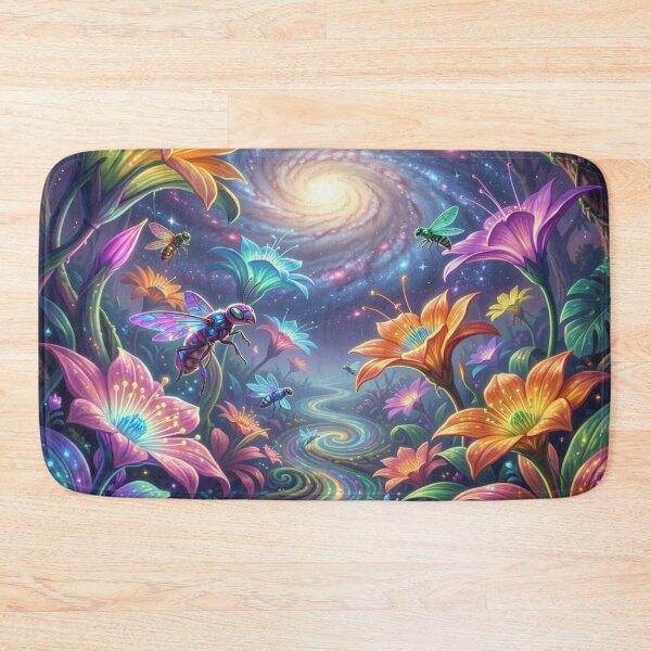 Item preview, Cosmic Bloom Garden – Surreal Fantasy Nature designed and sold by FotoworldEdel.