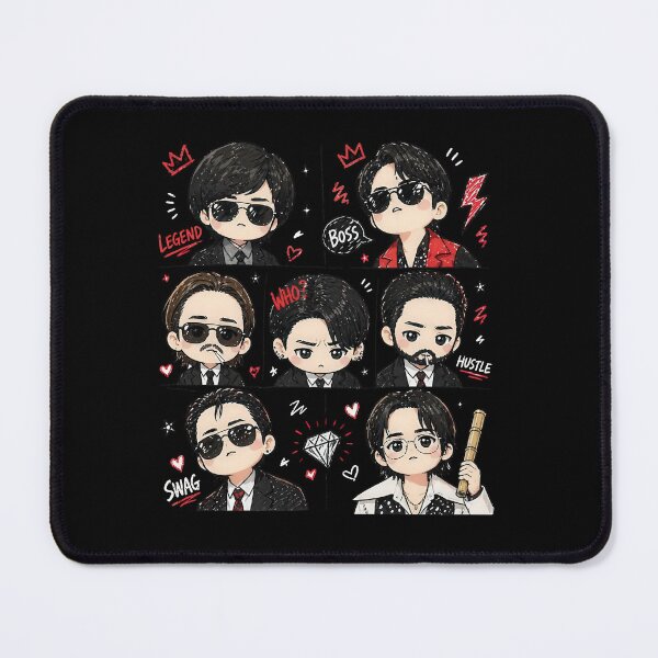 Item preview, BTS Arirang world tour chibi design designed and sold by LiuTiuuu.