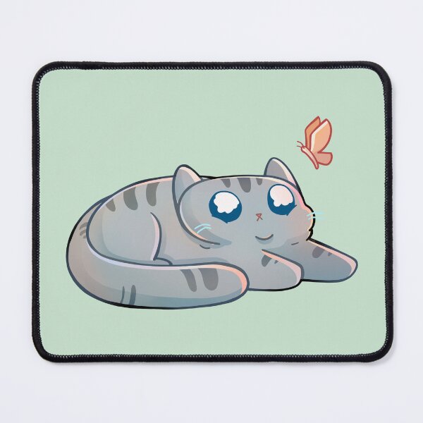 Item preview, Curious Grey Tabby designed and sold by franzieart.