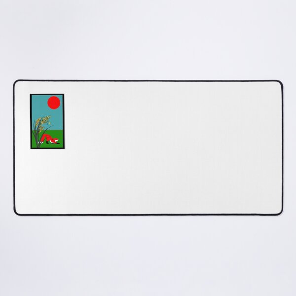 Item preview, Hanafuda Fox in Rice Field designed and sold by Tatsuyama Mayhem.
