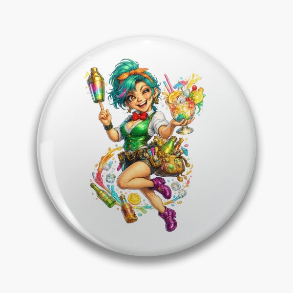 Item preview, Funny Bartender Girl designed and sold by AlexLineArt.