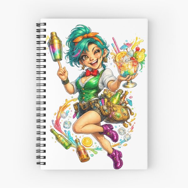 Item preview, Funny Bartender Girl designed and sold by AlexLineArt.