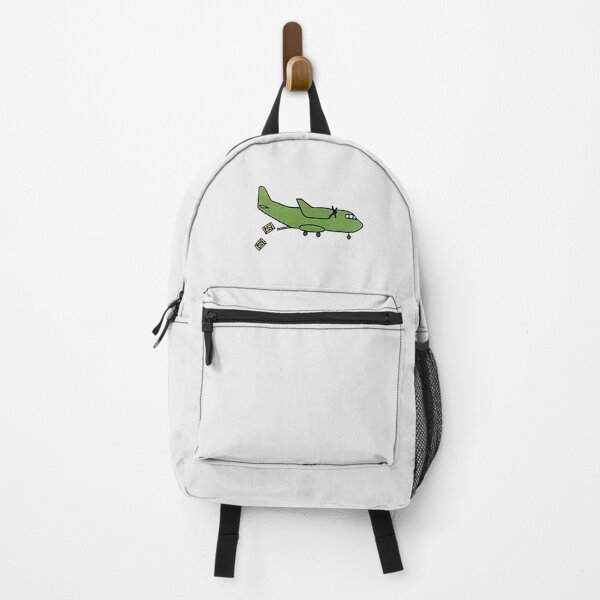 Item preview, Green Cargo Plane Dropping Supplies designed and sold by leilaka23.
