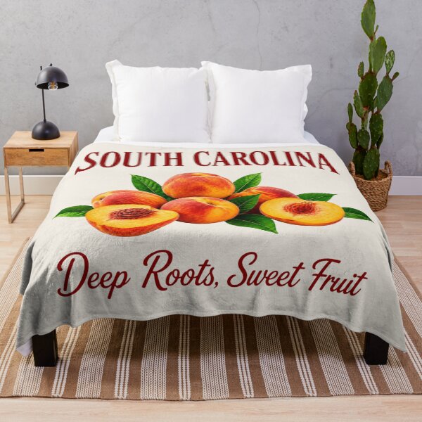 Item preview, South Carolina Peach Pride – Deep Roots Sweet Fruit designed and sold by The-Drip-Studio.