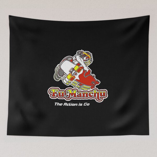 Item preview, Fu Manchu - The action is go designed and sold by Marciasgrosso.