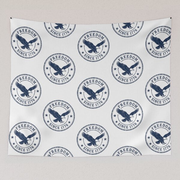 Item preview, Distressed American Eagle Stamp Design designed and sold by Piising.