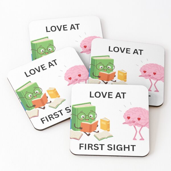 Item preview, Love At First Sight - The Book Brain Edition designed and sold by MayaCordalia.