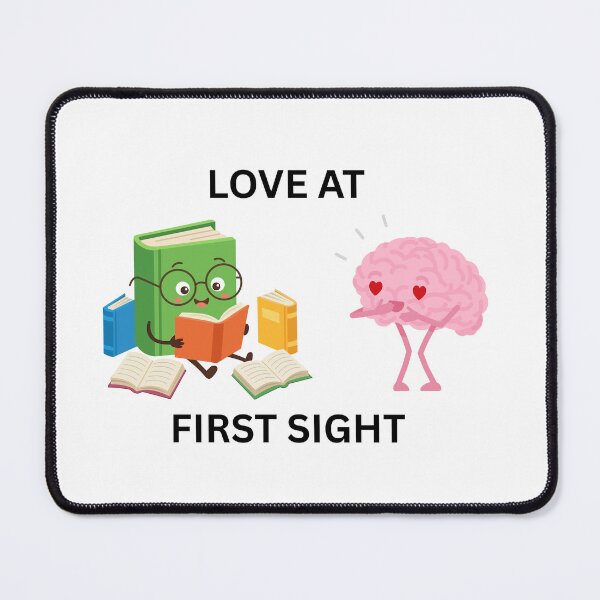Item preview, Love At First Sight - The Book Brain Edition designed and sold by MayaCordalia.