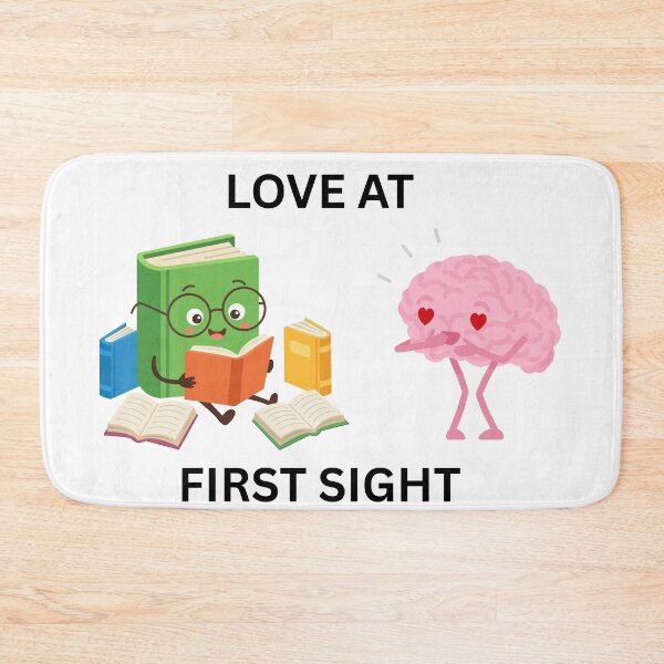 Item preview, Love At First Sight - The Book Brain Edition designed and sold by MayaCordalia.
