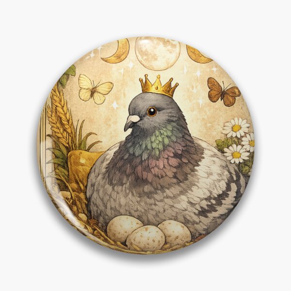 Item preview, The Empress Pigeon Tarot Card designed and sold by azule1.