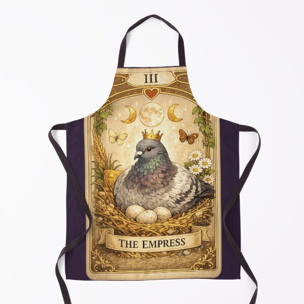 Item preview, The Empress Pigeon Tarot Card designed and sold by azule1.