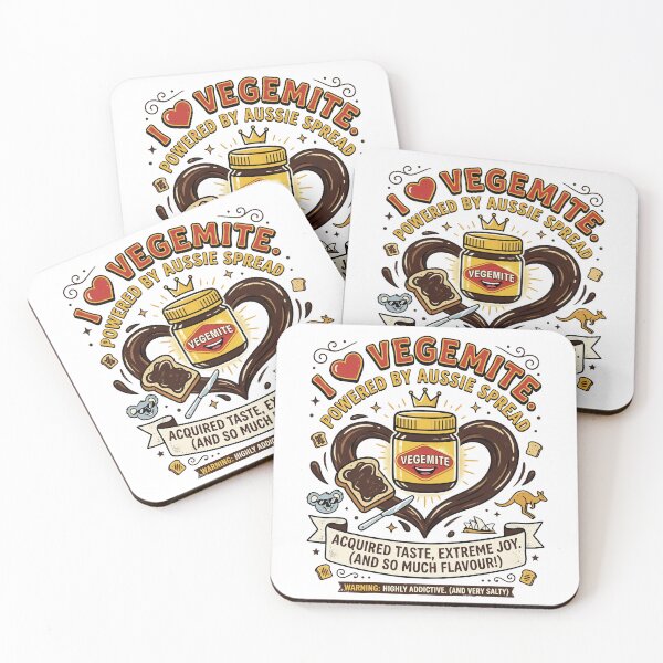 Item preview, I LOVE VEGEMITE -AUSSIE SPREAD- designed and sold by LOVEARTDESIGN.