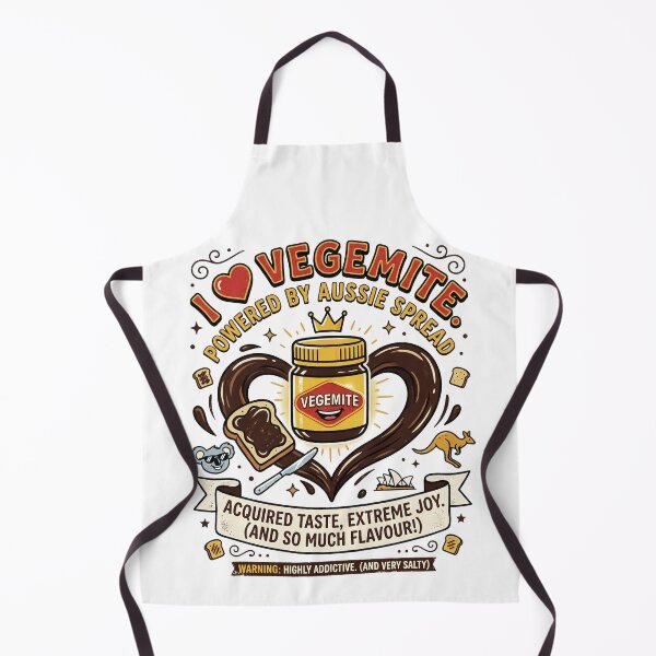 Item preview, I LOVE VEGEMITE -AUSSIE SPREAD- designed and sold by LOVEARTDESIGN.