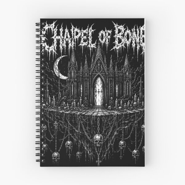 Item preview, CHAPEL OF BONES | Vintage Death Metal T-Shirt | Kingdom Of Decay | RetroCrypt Studio designed and sold by RetroCrypt Studio.