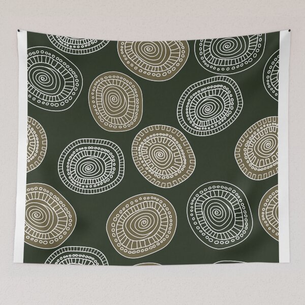 Item preview, Vintage botanical engraving seamless pattern designed and sold by Line-Aura.