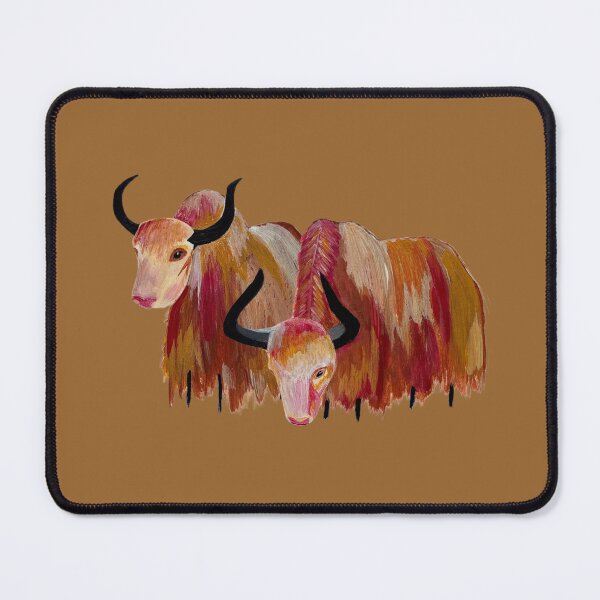 Item preview, Yaks Highland Wildlife Painting designed and sold by dagkryper.