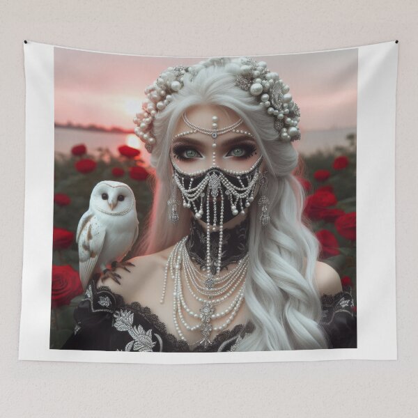 Item preview, Gothic Girl with owl 97 designed and sold by NikaLim.