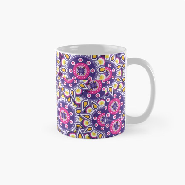 Item preview, Purple Pink Gold Mandala Medallion Ornate Boho Maximalist Pattern Graphic T-Shirt designed and sold by DERA RAY.