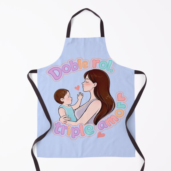 Item preview, Double Role Triple Love | Gift for Working Mom | Kawaii Art Mother and Son, Mother and Daughter. designed and sold by Kittcatking.
