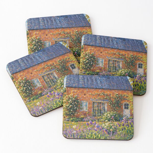 Item preview, House flower Painting designed and sold by iqbalnuart.