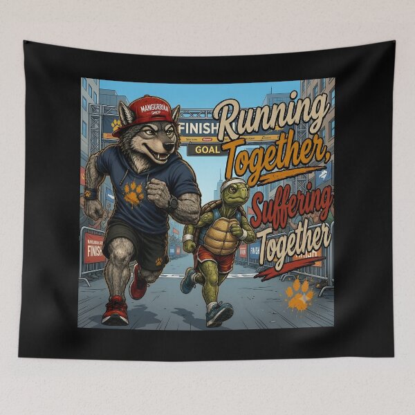 Item preview, Running Together Suffering Together designed and sold by Mangurrian Shop.