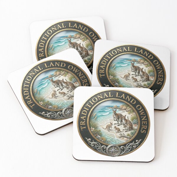 Item preview, Kangaroos - Traditional Land Owners designed and sold by Kirrindy Designs.