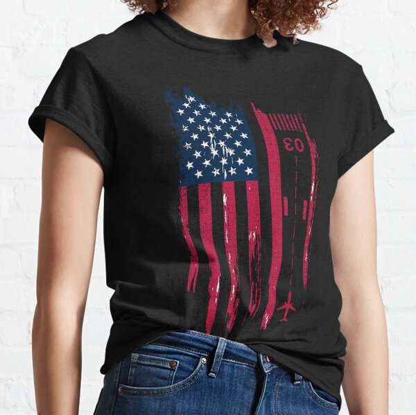 T-shirts cadeau de drapeau américain T-shirt classique