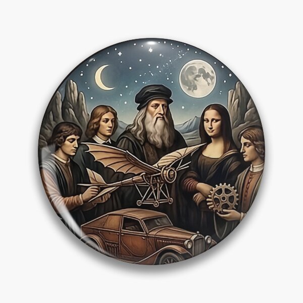 Item preview, Arte Della Scoperta-Leonardo's style designed and sold by BigDanzo.