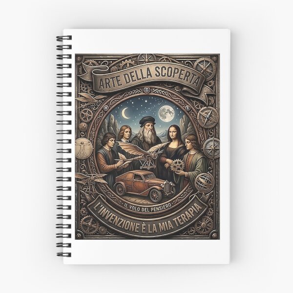 Item preview, Arte Della Scoperta-Leonardo's style designed and sold by BigDanzo.