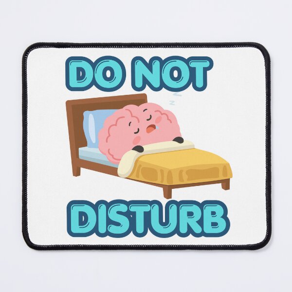 Item preview, DO Not Disturb A Resting Brain designed and sold by MayaCordalia.