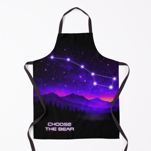 Item preview, Choose the Bear: Ursa Major Purple & Orange designed and sold by Wry.
