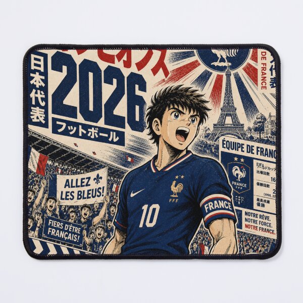 Item preview, Champions 2026 Football Manga Vintage Soccer Poster T-Shirt designed and sold by zumerdiego.